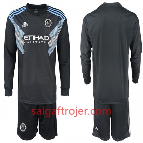 New York City Fodboldtrøjer Børn Udebanesæt 2018/19 Langærmet New York City Fodboldtrøjer Børn Udebanesæt 2018/19 Langærmet